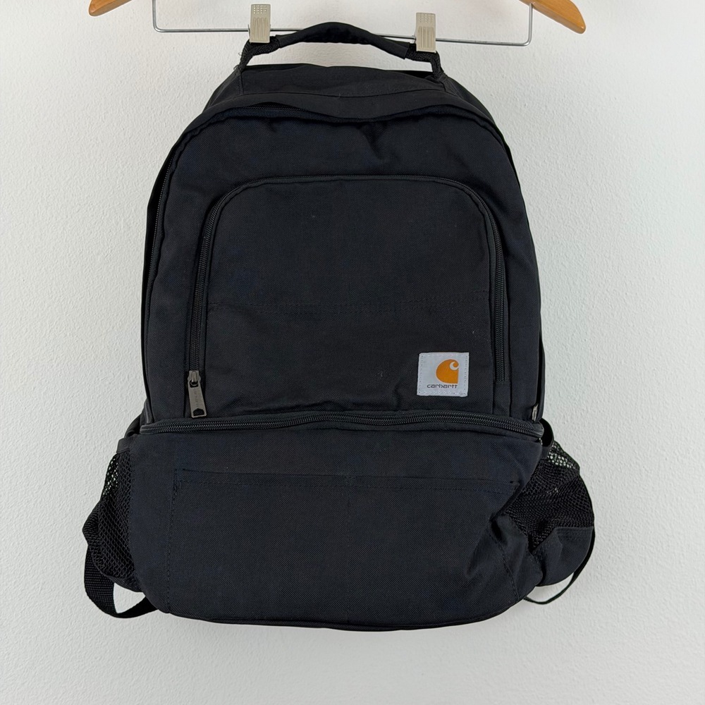 Carhartt Insulated Two Compartment Cooler Backpack, Black, Travel Cooler